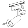 Трековый светильник MAYTONI FOCUS LED TR019-2-10W4K-B